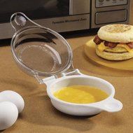 Nordic Ware Microwave Egg Muffin Pan Breakfast Sandwich Kitchen Tool Cooker N4