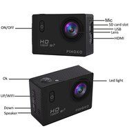 PINGKO F71 WIFI Full HD Sports Action Camera,1080P 30fps 12MP 2.0 Inch LCD Screen 170 Degree Wide Angle Lens Waterproof... N3