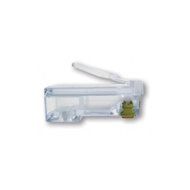 PLATINUM TOOLS 100010C / EZ-RJ45 CAT6 Connector (Clamshell Packaging, 50 Pieces)