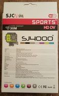 Original Sjcam Sj4000 Wifi Action Camera Sports Helmet Head Video Camcorder (black) N8