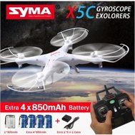 Syma x5C-1 x5C Syma RC Quadcopter Drone with 2MP HD camera 2.4 GHZ RC helicopter MJX VS X600 toys with 5 5in1... N2