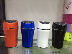 TopReturn Car Air Humidifier, Cool Mist Humidifier, 180ML USB Small Humidifier, Portable Humidifier for Car, Home... N6