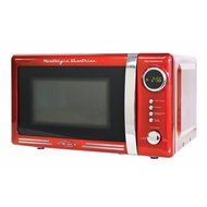Nostalgia RMO770RED Retro Series 0.7 cu. ft. 700W Microwave Oven / Color: Red N2