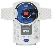 Spectra CR-500 AM/FM Stereo Shower Alarm Clock Radio w/ CD Player