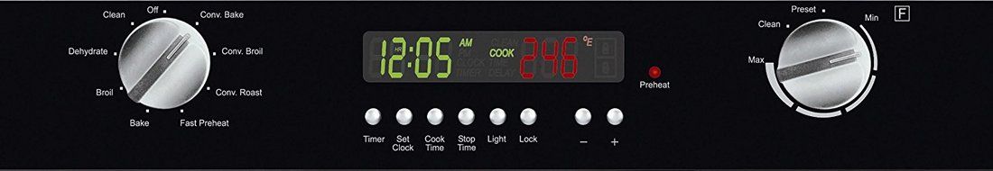 Fagor 5HA780X 30-Inch European Convection Wall Oven, Stainless Steel/Glass N2