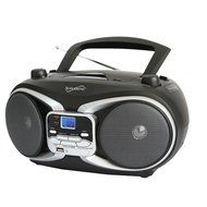 Supersonic Portable Audio System MP3/CD Player with USB/AUX Inputs &amp; AM/FM Radio N2