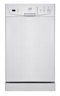 SPT SD-9252W Energy Star 18" Built-In Dishwasher, White N2