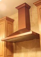Z Line 8KBC-42 760 CFM Wall Mount Range Hood with Copper Finish, 42"