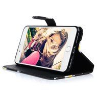 iPhone 7 Plus Case (5.5 inch) - Wallet Flip Stand Case PU Leather Case with Shockproof TPU Inner Bumper Colorful... N48