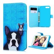iPhone 7 Plus Case (5.5 inch) - Wallet Flip Stand Case PU Leather Case with Shockproof TPU Inner Bumper Colorful... N49