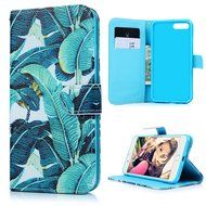 iPhone 7 Plus Case (5.5 inch) - Wallet Flip Stand Case PU Leather Case with Shockproof TPU Inner Bumper Colorful... N50