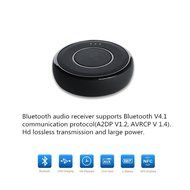 Security Audio Bluetooth Receiver, Bluetooth 4.1 Stereo Mini Portable Wireless Adapter for Home Audio Sound System...