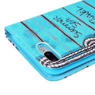 iPhone 7 Plus Case (5.5 inch) - Wallet Flip Stand Case PU Leather Case with Shockproof TPU Inner Bumper Colorful... N58