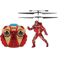 World Tech Toys 34858 2-Channel Marvel(R) IR Helicopter with Action Phrases &amp; LED Lights (Iron Man(R))
