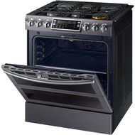 Samsung Appliance NX58K9850SG 30" Slide-in Gas Range with Sealed Burner Cooktop, 5.8 cu. ft. Primary Oven Capacity... N3