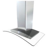 Miseno MH00330G 750 CFM 30 Inch Stainless Steel Wall Mounted Range Hood with Dua, Stainless Steel / Glass N2