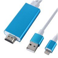 1080P iPhone Lightning 8 Pin to HDMI Cable Connector,BAIVON 6.5 Feet HD High Speed HDTV Converter Adapter with... N19