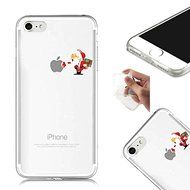 TYoung Case for iPhone 5C Cover [Santa Claus] Pattern Soft TPU Flexible Silicone Case Transparent Clear Crystal... N2