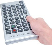 Universal Jumbo Smart Remote Control for Tv VCR Cable DVD Satellite