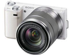 SONY DSLR ? NEX-5N Double lens kit White NEX-5ND/W - International Version (No Warranty)