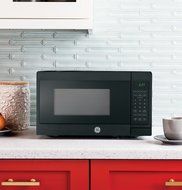 GE JEM3072DHBB 0.7 Cu. Ft. Black Countertop Microwave N4
