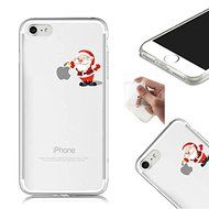 TYoung Case for iPhone 5C Cover [Santa Claus] Pattern Soft TPU Flexible Silicone Case Transparent Clear Crystal... N8