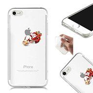 TYoung Case for iPhone 5C Cover [Santa Claus] Pattern Soft TPU Flexible Silicone Case Transparent Clear Crystal... N9