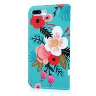 iPhone 7 Plus Case (5.5 inch) - Wallet Flip Stand Case PU Leather Case with Shockproof TPU Inner Bumper Colorful... N61