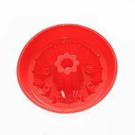 X-Haibei Monarch Crown Bundt Cake Pan Chocolate Ice Cream Gelatin Salad Silicone Mold