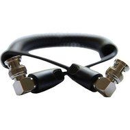 CineCoil BNC to BNC 20" Right Angle Coil Based HD-SDI Cable, 30AWG Gauge