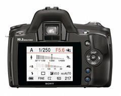 Sony Alpha A230Y 10.2 MP Digital SLR Camera with Super SteadyShot INSIDE Image Stabilization and 18-55mm and...