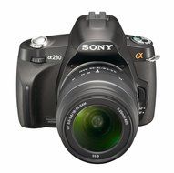 Sony Alpha A230Y 10.2 MP Digital SLR Camera with Super SteadyShot INSIDE Image Stabilization and 18-55mm and... N2