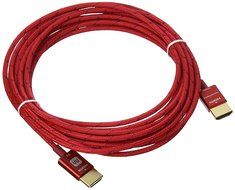 Monoprice 3ft 18Gbps Ultra Slim Series High Performance HDMI&reg; Cable w/ RedMere&reg; Technology - Blue N11