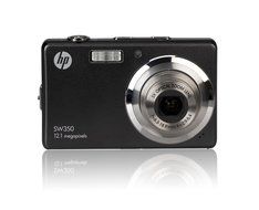 HP SW350 12 MP Digital Camera with 3X Optical Zoom and 2.7-Inch LCD (Black) N3