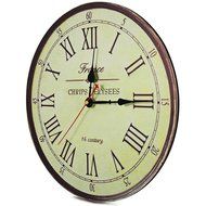 Wall Clock New Horloge Murale Quality European Style Vintage Creative Wood Quartz Silent Retro N5