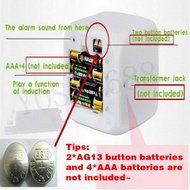 Yosa LED Colorful flash Touch lights princess Doll Clock toys alarm clock toys Dolls Accessories(L style) N5