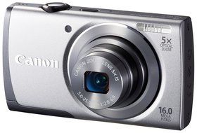Canon Digital Camera PowerShot A3500 IS 5 times zoom PSA3500IS (Silver) 28mm wide-angle optical (SL) - International...