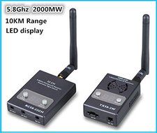 Boscam RC FPV 5.8G 5.8GHz 2000mw 32 Channels Wireless AV Transmitter TX58-2W and Receiver RC58-32CH For rc quadcopter...