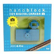 Nanoblock Toy Digital Camera 16GB Storage Blue N2