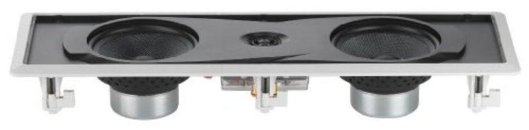 Yamaha Natural Sound Custom Easy-to-install In-Wall Flush Mount 2-Way 150 watts Speaker Set (Pair of 2) N5