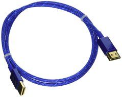 Monoprice 3ft 18Gbps Ultra Slim Series High Performance HDMI&reg; Cable w/ RedMere&reg; Technology - Blue N19