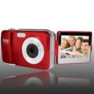 Vivicam X028 12.1 MP Digital Camera - Red N3