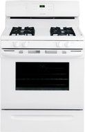 Frigidaire FFGF3024RW 30" Freestanding Gas Range with 18000 BTU Oven, 4 Burners in White