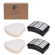 I-Clean Replacement Filter Set, 1 Felt Filter&amp;1 Foam&amp; For Hap Filter Shark XFF350/XHF350 Navigator Lift-Away NV350... N2