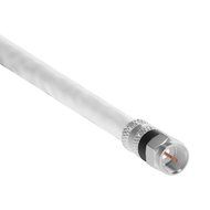 RG-6 | 25 Ft | Black | 2 Pack | UL CL2 Certified Cable Quad Shielded Coaxial Cable For Satellite TV &amp; High Speed... N12