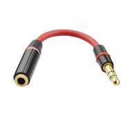Seadream 2Pack 3-Pole Coiled 3.5mm Male Right Angle to 3.5mm Male Right Angle Stereo Audio Spring Aux Cable for...