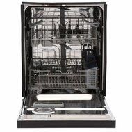 24 in. Front Control Dishwasher in Black with Stainless Steel Tub N4