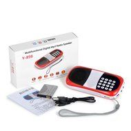 Timorn Mini Portable FM Radio Speaker Music Player Support USB Disk Input/ Micro SD/TF Card For Mobile Phone,MP3... N8