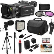 Canon XA30 HD Professional Video Camcorder + Core Accessories, Tripod + Monopod + Bag + LED + Mic + Filters +...