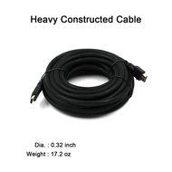 HDMI Cable, TecBillion High Speed CL3 Rated 2.0 HDMI Cable - Supports 4K, 3D and Audio Return, 25 Feet, Black N14
